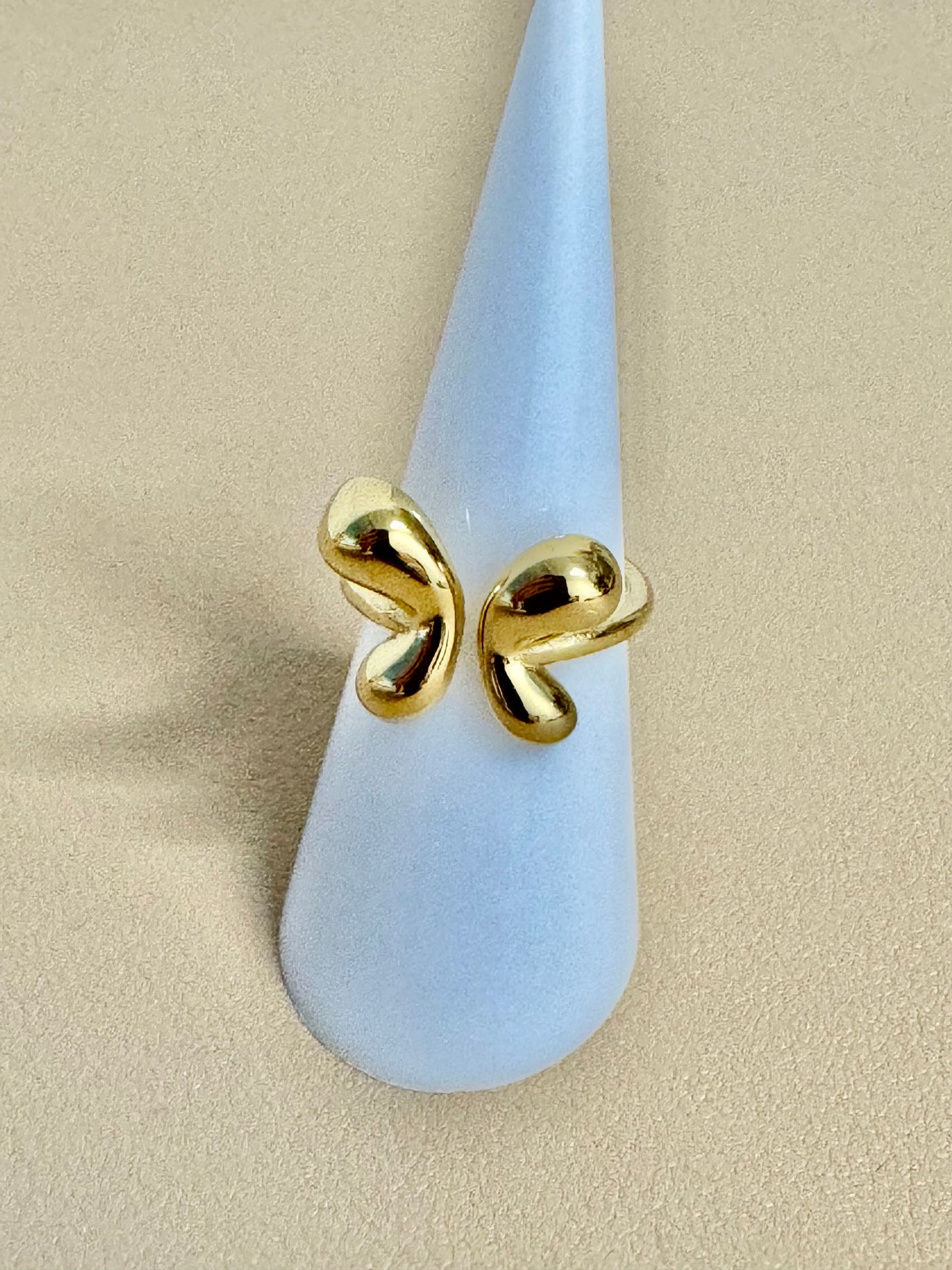 Anillo Maryposa Ajustable Acero Inoxidable