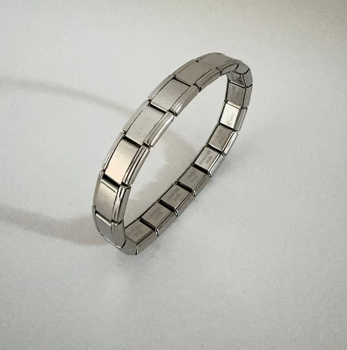 Pulsera Italiana en Acero Inoxidable