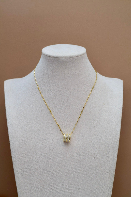 Collar Barrilo Acero Titanio