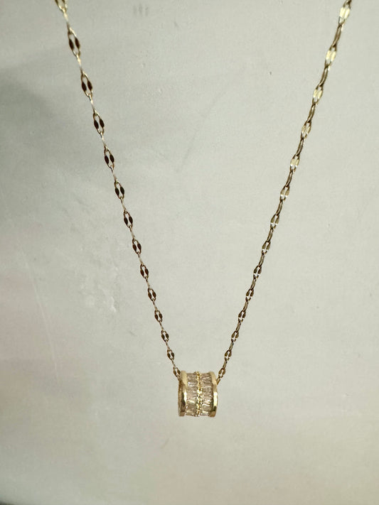 Collar Barrilo Acero Titanio