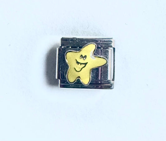 Charm estrella para pulsera italiana Acero Inoxidable las