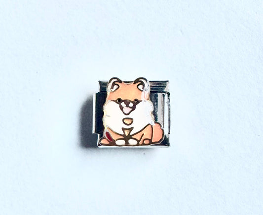 Charm de perrito en Acero Inixidable